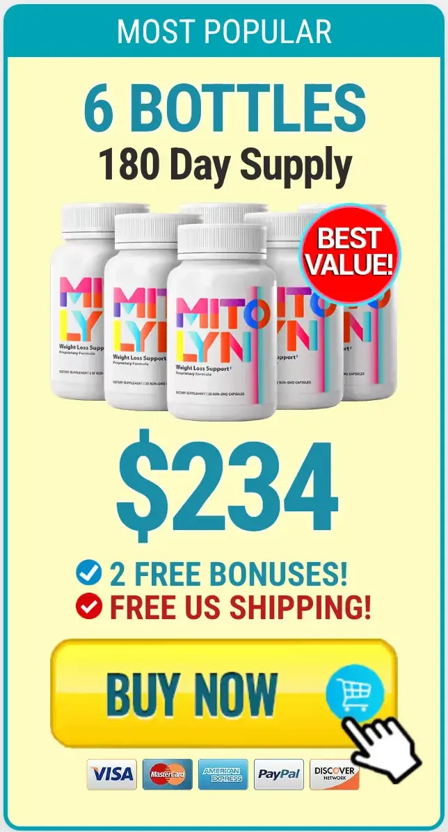 Mitolyn Buy 6 Bottles